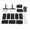 PODSJD Griddle Cleaning Kit 15Pcs with Scraper, and Anti - Hot Handle - Deep Oil Removal, Multipurpose Grill Cleaner for Barbecue & Outdoor Cooking view 1