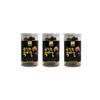 Black Garlic Pearl, 100% Fermented Single Clove Garlic, 250g (8.8 Oz), Canned and Jarred by J1 (3 Jars) view 1