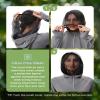 Relexit UPF 50+ Sun Protection Mosquito Jacket for Women, Lightweight Long Sleeve Sun Shirt, UV Bug Mosquito Proof Clothing Grey XXL view 3