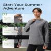 Relexit UPF 50+ Sun Protection Mosquito Jacket for Women, Lightweight Long Sleeve Sun Shirt, UV Bug Mosquito Proof Clothing Grey XXL view 4