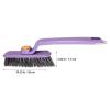 Healeved Rotating Hard-Bristle Crevice Cleaning Brush 2-in-1 Gap Scrubber for Household Bathroom Tile and Window Groove Cleaning Purple view 2