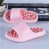 GHAKKE Foot Massage Acupressure Slippers Women Men Deep Tissue Foot Massager Non-Slip Shower Shoes Reflexology Acupuncture Sandals Relieves Nerve Tension and Pain in The Feet(Pink,41 EU) view 3