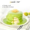 Thai Custard Mix Powder Instant Pandan Flavored Dessert Dip Just Add Hot Water Authentic Style Sweet Creamy Topping for Bread (200g, Pandan) view 4