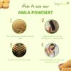 ORGAHENNA 100% Pure & Natural Amla Powder, Herbal Hair Care Powder for Strong, Shiny Hair - 100g (3.5 oz) view 4