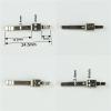 10Pcs 4mm Wide Glasses Hinge Acetate Sunglasses Glasses Frame Hinge Plastic view 2