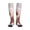 HDSKFNS Cartoon Pig Print Compression Socks For Women & Men Calf Socks,15-20 Mmhg,For Travel Nursing Sports Flying view 4