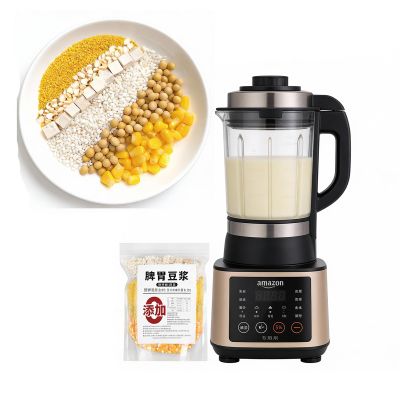 5 Bags Instant Multigrain Soy Milk Mix, 80g Each - Ready To Blend For Blenders, No Soaking Needed, Whole Grain Breakfast Ingredients(#6)