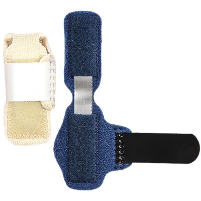 TOGEVAL Professional Toe Splints and Breathable 2pcs Set with Elastic Support for Portable Foot Support for Sports and Daily Use