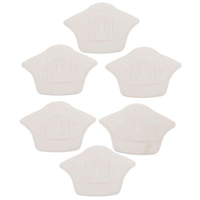 Gogogmee Invisible Heel Pad Shoe Inserts 6pcs Self-Adhesive Abrasion-Proof Rear Heel Stickers Thickened Cushions for Sports Sneakers Preventing and Blisters