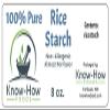 100% Pure Rice Starch - Home or Commercial Use (8 oz.) view 2