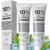 Hydroxyapatite Toothpastes, 10% Nano Hydroxyapatite Toothpaste, Fluoride-Free Whitening Toothpaste for Sensitive Teeth & Daily Enamel Care, Gentle Mint, Fresh Breath(2 Pcs) view 1