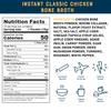 Bare Bones Classic Chicken Bone Broth Instant Powdered Mix Packets | 5g Collagen | 10g Protein | Keto & Paleo Friendly | No Artificial Flavors | Non-GMO, Gluten-Free, Dairy-Free on-the-go 16 Pack view 2