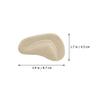 Abaodam 4 Pairs Arch Gel Insoles Flat Feet Correction Cushions and Blue Gel Pads, Soft Cloth Black and Apricot Inserts for Foot Arch Support and Posture Alignment view 2
