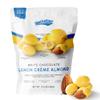 Snackathon Lemon Creme White Chocolate Covered Almonds, 17.6 oz Resealable Bag, Whole Roasted Almonds Coated in Lemon Cream and White Chocolate, Crunchy Citrus Nut Snack, Made in USA view 1