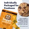 Happy Wholesome Protein Balls 20 Count (Peanut Butter Chocolate) Protein Snack, 8 g High-Protein. Individually Wrapped Protein Ball. Healthy Snack for Kids & Adults. Gluten Free. view 2