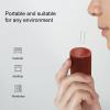 15Pcs Wooden Essential Oil Diffuser, Rosewood Aromatherapy Diffuser, Portable Mini Round Diffuser with Unique Grain, Easy to Use for Home Office Travel Relaxation view 2