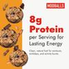 Happy Wholesome Peanut Butter Chocolate Chip Protein Balls, 10 Count, 7.05oz Bag, 8g Protein per Serving, Individually Wrapped, Gluten Free Snack view 3
