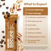 ANDREW LESSMAN Type 2 Secure Complete Meal Replacement Bars (Stevia) Peanut Butter Chocolate Chip 24 ct box 10g Protein, 0g Added Sugar, 16 Essential Vitamins & Minerals, Gluten-Free, Vegan view 4