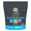 Creatine Monohydrate Powder Taurine Supplement, 5g Creatine Monohydrate 1g Taurine per Serving | Vegan Muscle Strength, Endurance & Recovery Support, Clean Performance Formula | 60 Servings Unflavored view 1