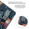 Cat Print Scale for Body Weight Highly Accurate Digital Bathroom Scale Sturdy Tempered Glass Weighing Scales with LCD Display Fashion Body Fat Smart Scales 400lb view 4