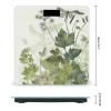 Foliage and Herbs with Dragonflies Winged Scale for Body Weight Highly Accurate Digital Bathroom Scale Sturdy Tempered Glass Weighing Scales with LCD Display Fashion Body Fat Smart Scales 400lb view 2