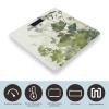 Foliage and Herbs with Dragonflies Winged Scale for Body Weight Highly Accurate Digital Bathroom Scale Sturdy Tempered Glass Weighing Scales with LCD Display Fashion Body Fat Smart Scales 400lb view 3
