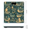 Duck Pattern Green Scale for Body Weight Highly Accurate Digital Bathroom Scale Sturdy Tempered Glass Weighing Scales with LCD Display Fashion Body Fat Smart Scales 400lb view 2