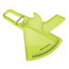 Abaodam Body Fat Caliper Measuring Tool Accurate Skinfold Clamp with Body Assessment Chart for Fitness and Home Use Green Plastic for Men and Women view 1
