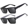 2 Pack Excellent Unbreakable Reader Sunglasses for Men with UV400 Protection Outdoors, TR90 Thick Frame Tinted Reading Glasses Anti UV/Eye Strain Sun Readers No-Line Dark Lens & 2.0x - Not Bifocals view 1