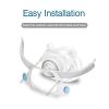 2 Packs Replacement Cushion for Resmed AirFit F40 Full Face Cushion,CPAP Mask Accessories,Soft Silicone (Small Wide) view 2
