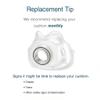 2 Packs Replacement Cushion for Resmed AirFit F40 Full Face Cushion,CPAP Mask Accessories,Soft Silicone (Small Wide) view 4