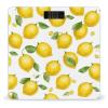 Yellow Lemon Scale for Body Weight Highly Accurate Digital Bathroom Scale Sturdy Tempered Glass Weighing Scales with LCD Display Fashion Body Fat Smart Scales 400lb view 1