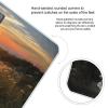 Sunset and Flowers Scale for Body Weight Highly Accurate Digital Bathroom Scale Sturdy Tempered Glass Weighing Scales with LCD Display Fashion Body Fat Smart Scales 400lb view 4