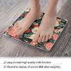 Roses and Peonies Scale for Body Weight Highly Accurate Digital Bathroom Scale Sturdy Tempered Glass Weighing Scales with LCD Display Fashion Body Fat Smart Scales 400lb view 4