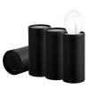 Rdxcv 4 PCS Car Tissue Holder, Portable Round Auto Cup Holder Napkin Container with Facial Tissues, Convenient Tissue Box Paper Towel Cylinder for Vehicles Office Home, Car Accessories (Black) view 1