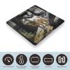 Wildlife Wolf Scale for Body Weight Highly Accurate Digital Bathroom Scale Sturdy Tempered Glass Weighing Scales with LCD Display Fashion Body Fat Smart Scales 400lb view 3