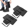 20.9x16.9in Snake Gaiters Snake Oxford Cloth PP Board Bite Protective Gaiters for Hiking Farm Working Black view 1