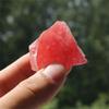 PPOZYLPC Crystal Red Diffuse Stone Crystal Quartz Gravel Crafts Ornaments Garden Decoration (Size : 500g) view 1