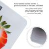 A Cut Strawberry Scale for Body Weight Highly Accurate Digital Bathroom Scale Sturdy Tempered Glass Weighing Scales with LCD Display Fashion Body Fat Smart Scales 400lb view 4