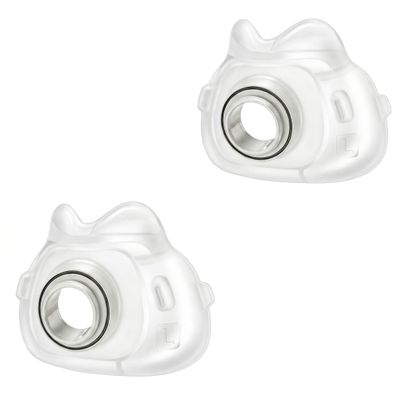 2 Packs Replacement Cushion for Resmed AirFit F40 Full Face Cushion,CPAP Mask Accessories,Soft Silicone (Large)