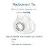 2 Packs Replacement Cushion for Resmed AirFit F40 Full Face Cushion,CPAP Mask Accessories,Soft Silicone (Large) view 4
