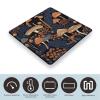 Black Mushroom Scale for Body Weight Highly Accurate Digital Bathroom Scale Sturdy Tempered Glass Weighing Scales with LCD Display Fashion Body Fat Smart Scales 400lb view 3