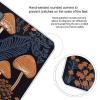Black Mushroom Scale for Body Weight Highly Accurate Digital Bathroom Scale Sturdy Tempered Glass Weighing Scales with LCD Display Fashion Body Fat Smart Scales 400lb view 4