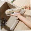 Water Bottle Brush L-Shaped Bottle Brush with Wooden Handle Multi-Purpose Cleaning Tool for Glasses Cup Coffee Mugs, Cleaner view 2