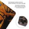 Fall Colors Scale for Body Weight Highly Accurate Digital Bathroom Scale Sturdy Tempered Glass Weighing Scales with LCD Display Fashion Body Fat Smart Scales 400lb view 4