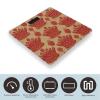 Red Crown Scale for Body Weight Highly Accurate Digital Bathroom Scale Sturdy Tempered Glass Weighing Scales with LCD Display Fashion Body Fat Smart Scales 400lb view 3