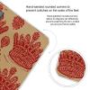 Red Crown Scale for Body Weight Highly Accurate Digital Bathroom Scale Sturdy Tempered Glass Weighing Scales with LCD Display Fashion Body Fat Smart Scales 400lb view 4