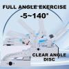 Adjustable Electric Elbow Joint Rehabilitation Device, Elbow Brace Arm Exerciser -5~140 Full-Angle Train, No Backlog of Elbows, Arm Rehabilitation for Stiffness Relief(Semi-Automatic) view 4