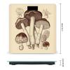 Vintage Mushrooms Drawing2 Scale for Body Weight Highly Accurate Digital Bathroom Scale Sturdy Tempered Glass Weighing Scales with LCD Display Fashion Body Fat Smart Scales 400lb view 2