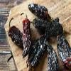Dried Chipotle Chile Peppers, Whole Smoked Jalapeos, 1/2Kg (1.1Lbs), Dark Reddish-Brown, Mexican Cuisine view 1